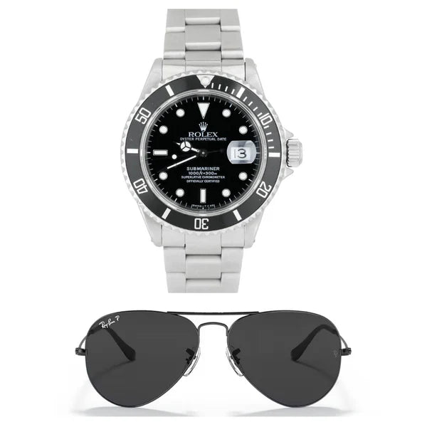 RELOJ ROLEX SUBMARINER+GAFAS RAYBAN